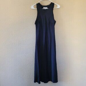 Frame Denim Navy Midi Dress